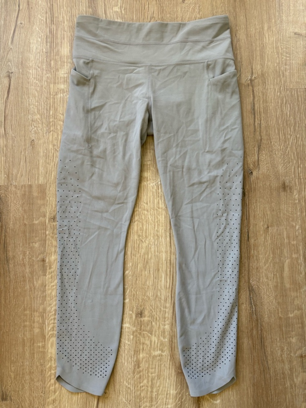 Athleta Medium Gray High-Waist Leggings